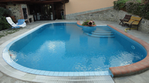Piscina interrata ad Arezzo