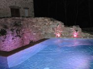Illuminazione a LED piscina interrata